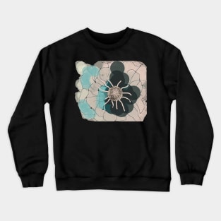 abstract art flower Crewneck Sweatshirt